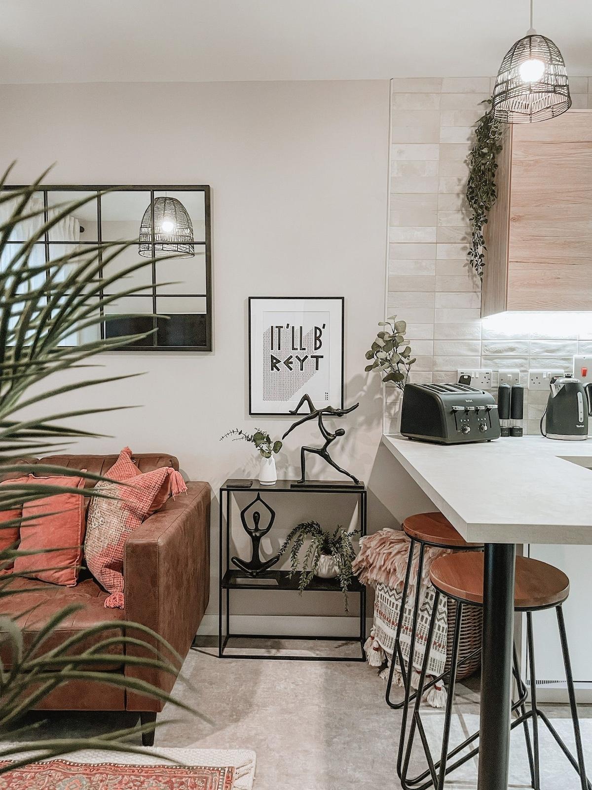 Stylish 1Bed Apartment in Sheffield CC5